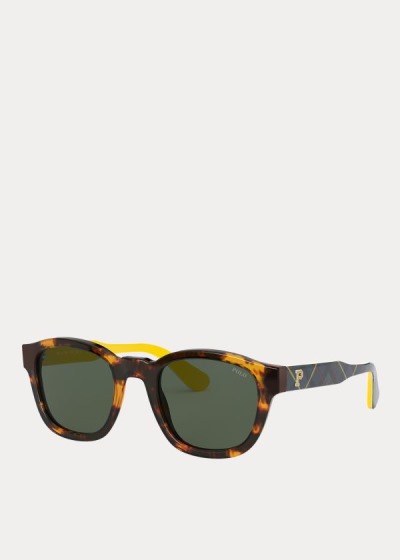 Gafas De Sol Polo Ralph Lauren Hombre Verdes - Tartan Collegiate - UHJRF5387